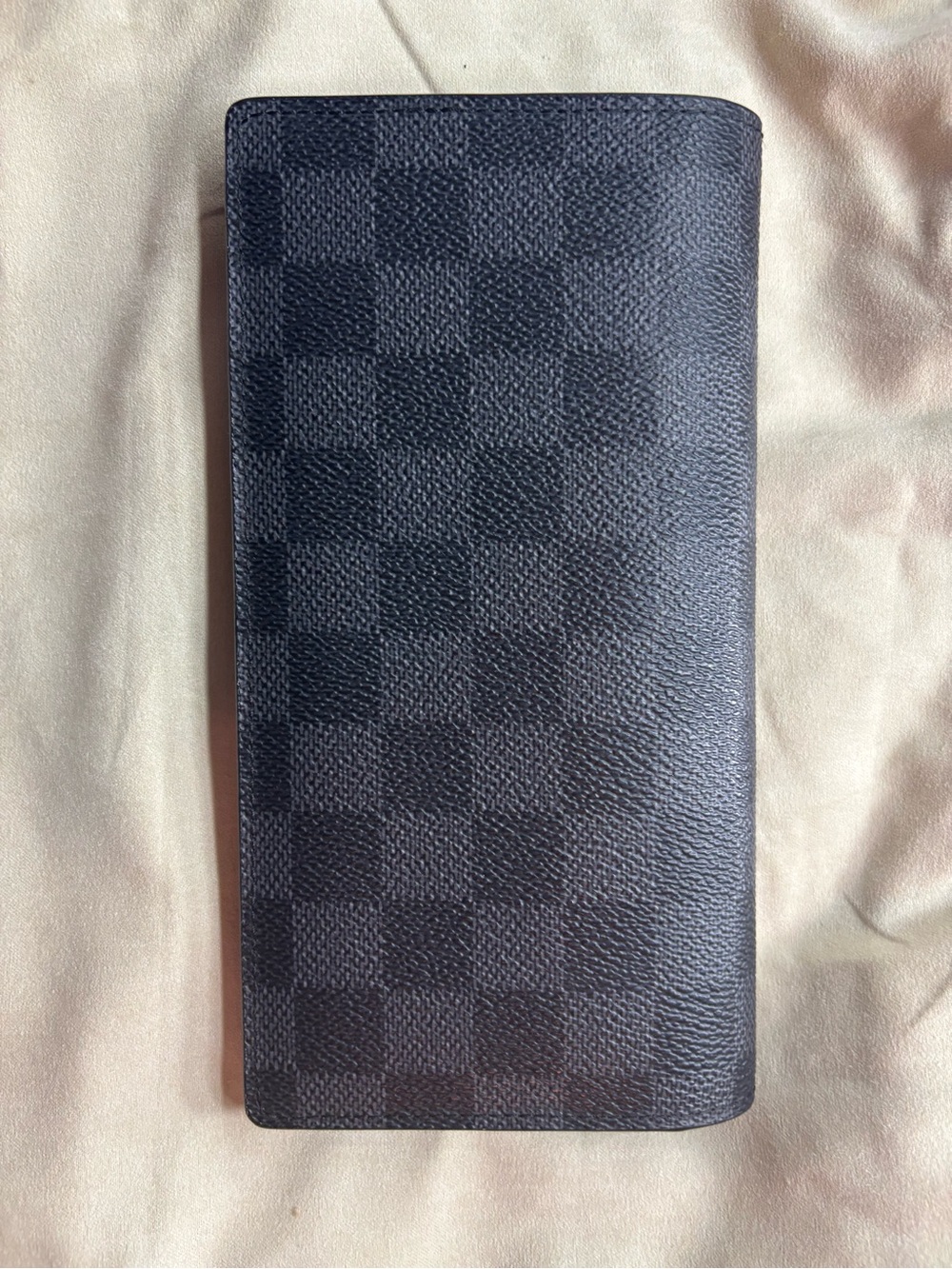 Louis Vuitton Black Damier Graphite Long Card Holder